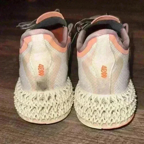 Women’s Adidas  4DFWD 2 Grey Beam Orange GX9269 womens size 7.5 - Picture 3 of 6